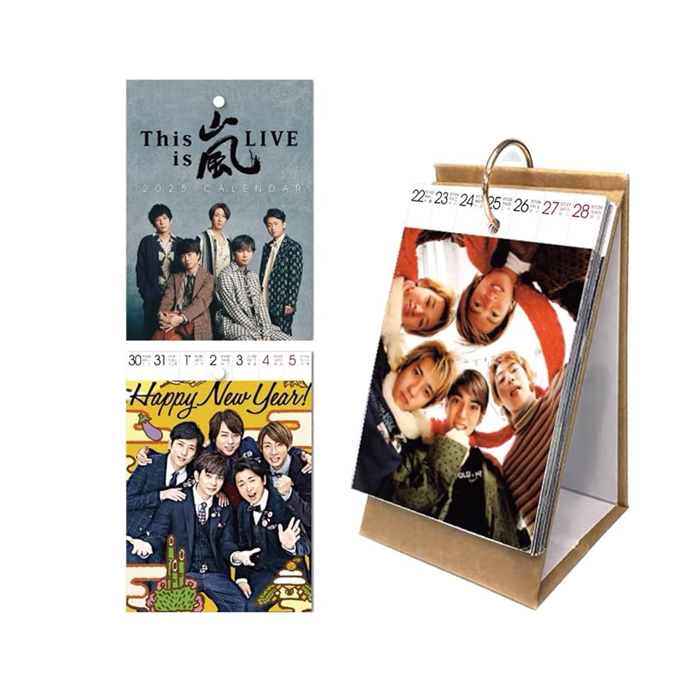 chuch!!様用★あらしのカレンダー Amazon | 嵐ARASHI カレンダー 2026年 周カレンダー 54枚 卓上
